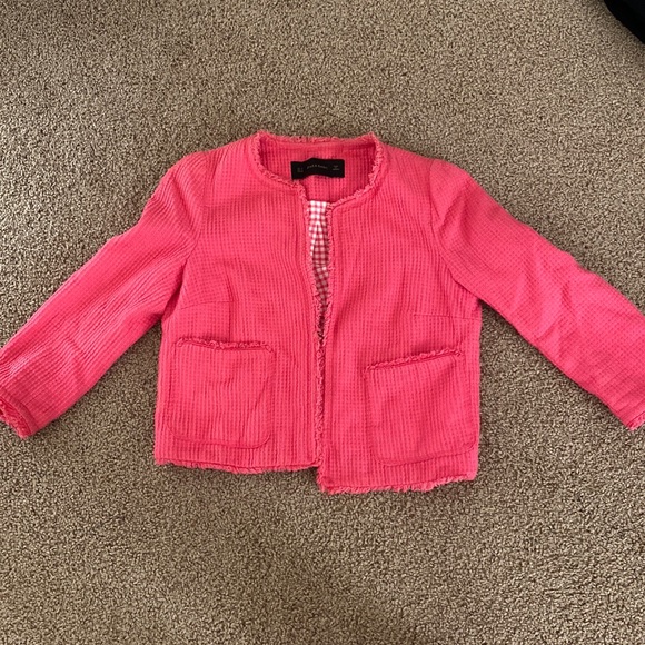 Tweed pink blazer - Picture 2 of 4